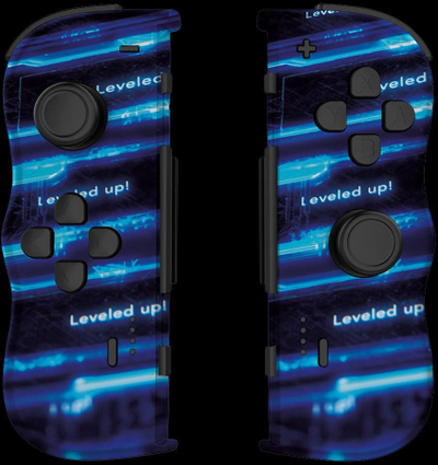 Gamepad Lexip X Crunchyroll Twin Pads Level Up Switch 2, wireless, set me 2 pultë, blu