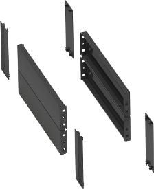 Plinth anësor Schneider NSYSPS3200SD, për panele 200x300mm, metalik, gri RAL 7022