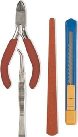 Set veglash për modelim Revell Model-Set Plus 29619, për modele plastike, 4 pjesë, me shumë ngjyra