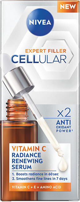 Serum ndriçues me vitaminë C Cellular Expert Filler Vitamina C Nivea, 30 ml