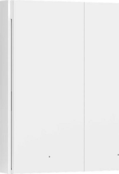 Çelës inteligjent pa tela Aqara H1 WRS-R02, dy taste, Zigbee 3.0, i bardhë