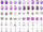 Set rruzullash Princess bead set 3174831_F, për bizhuteri, vjollcë