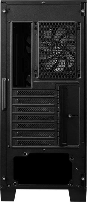 Kutia kompjuterike MSI MAG FORGE 321R AIRFLOW, MIDI Tower, ARGB, e zezë transparente