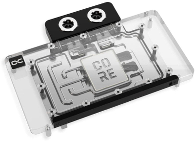 Bllok uji GPU Alphacool Core Geforce RTX 5080 Epic X, me backplate, transparent