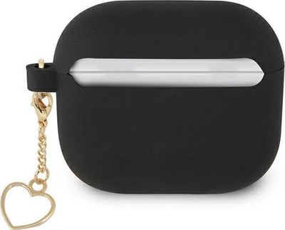 Mbrojtëse Guess Gjett GUA3LSCHSK për AirPods 3, e zezë