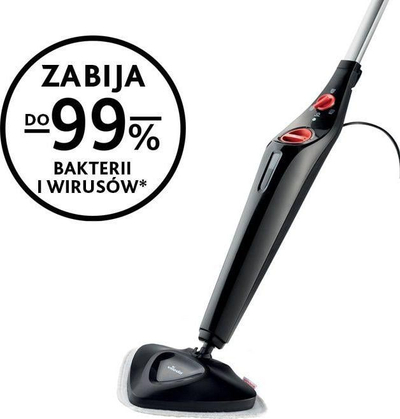Vileda Steam Plus парна крпа, 1550W, 400ml, црна