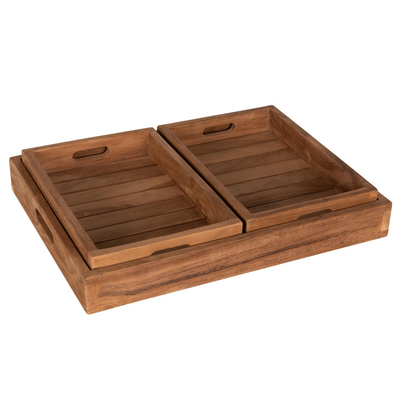 Set tabaka 3-pjesësh 39x29x7cm (HM7894)