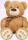 Lodër pellushi Beppe Mascot Teddy Bear Bobby, 43cm, ngjyrë mjalti