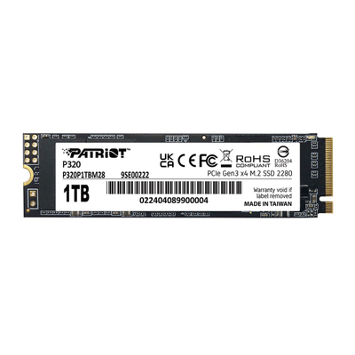 SSD диск Patriot Viper P320, M.2, 1TB, PCIe