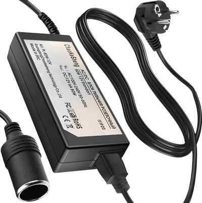Adapter rryme ChaoKeSheng PL-80W-12V, 230V në 12V, 80W, i zi