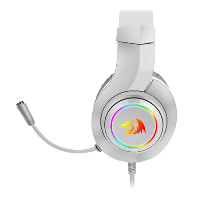 Kufje gaming Redragon Hylas H260 W, 50mm, RGB, të bardha