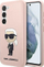 Mbulesë telefoni Karl Lagerfeld silikon NFT Ikonik për Samsung Galaxy S23 Plus, rozë