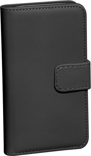 Mbulesë libri Pedea Book Cover Classic për iPhone 14, 6.1", me vende për karta, e zezë