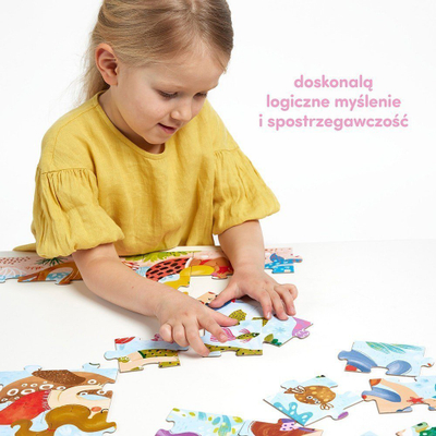 Puzzle magjik CzuCzu Mermaids, 60 pjesë, shumëngjyrësh