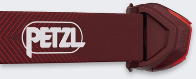 Dritë koke Petzl Actik Core, e rikarikueshme, LED, e kuqe