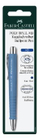 Stilolaps Faber-Castell Polyball XB, mekanik, blu, ngjyra të përziera