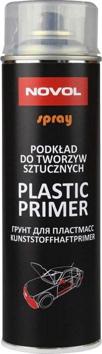 Primer për plastika NOVOL Plastic Primer, 500ml, spray, pa ngjyrë