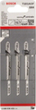 Teh sharre Bosch T 101 AOF PC3, BIM, 83mm, set 3 copë