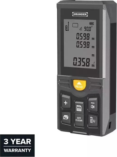 Distancometër lazer GRUNDER CJA70, 70m, portativ