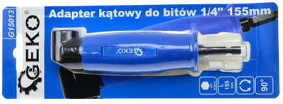 Adapter këndor për kaçavidë Geko G15013, mbajtës bitash, i qëndrueshëm
