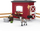 Set loje Schleich Farm World – Stallë me dhi, 31 pjesë, shumëngjyrësh