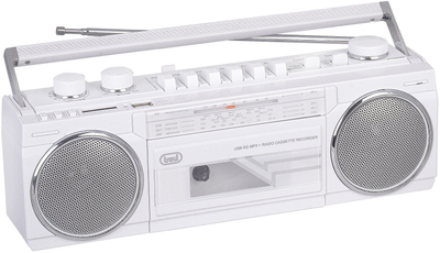 Radio portative Trevi RR 501 BT, Bluetooth, e bardhë