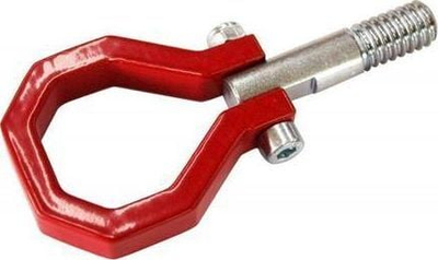 Grep tërheqës përpara MTuning për BMW E30 E36 E46 Z3 Z4, çelik S355, i kuq