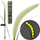 Lampë dielli për kopësht Saska Garden Grass, 6 LED, 75cm, e gjelbër