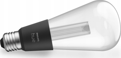 Llambë inteligjente Philips Hue Lightguide Giant Edison ST72, White and Color Ambiance, E27, transparente
