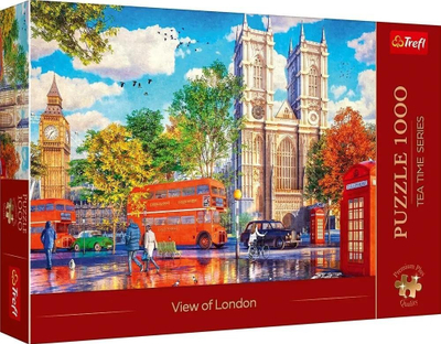Puzzle Trefl Premium Plus A View of London, 1000 copa, shumëngjyrësh