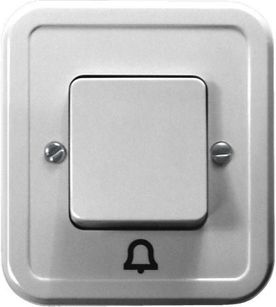 Çelës zile Ospel PI ŁW-6P/00, 6A 250V, njëpolor, i bardhë