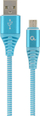 Kabllo Gembird USB-A - microUSB 1 m, e kaltër