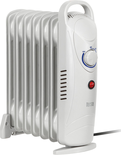 Ngrohës me vaj Teesa TSA8035, 800W, 7 elementë, i bardhë