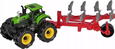 Traktor lodër DZ MIX2 plastik, 38x14x12 cm, me ngjyra të ndryshme