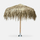 Çadër plazhi HM STRAW Tropical Umbrella HM5897, diametër 240 cm, lartësi 270 cm, kashte natyrale