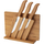 Dërrasë për prerje dhe set thikave Lamart LT2056 - 25 x 16.2 cm - bamboo
