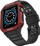 Rrip ore Hurtel Protect Strap me kasë për Apple Watch 45 44 42mm, i zi