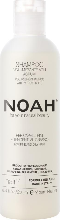 Shampo flokësh Noah Volumizing Citrus Fruits, për volum, për flokë të yndyrshëm, 250 ml