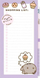Bllok magnetik Pusheen Moments, 10 x 21 cm, me laps, shumëngjyrësh