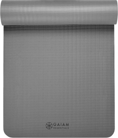 Tapet fitnesi Gaiam 10mm me rrip për ta marrë me vete