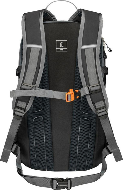 Çantë shpine për hiking Alpinus Lecco 30 l + 3 l, e zezë