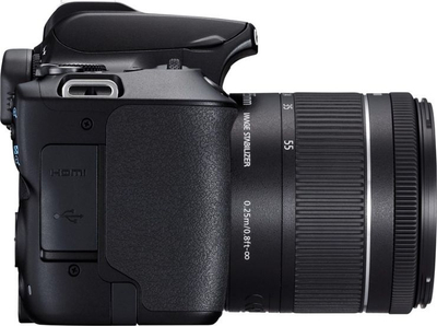 Aparat fotografik DSLR Canon EOS 250D, 24.1MP, 4K, i zi