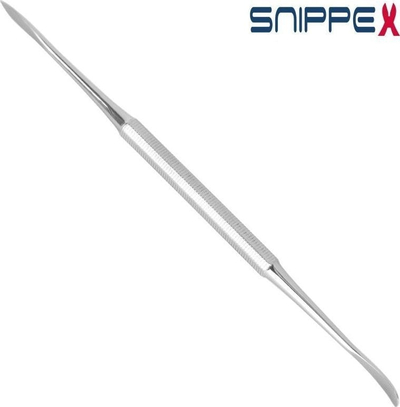 Pincë manikyri Snippex Plinth, 16 cm, ngjyrë argjendi