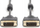 Kabllo DVI Digitus Connection Cable, Dual Link 24+1, Full HD, e zezë