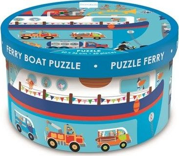 Puzzle për kalamaj Ferry Boat, 60 copa, shumëngjyrësh