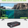 Ndërprerës HDMI 4K 60Hz HDR, 3 porta, me telekomandë, i zi