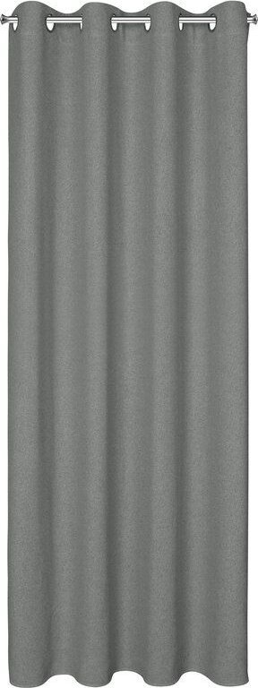 Perde Eurofirany Lidia, 140x250cm, material poliester, gri