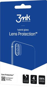 Mbrojtëse xhami për kamerë 3MK Glass Fast, për Poco M6 Pro 5G, transparente