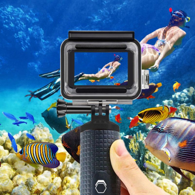 Kuti mbrojtëse uji Tech-Protect GA200 për GoPro Hero 5 6 7, deri 45m, transparente