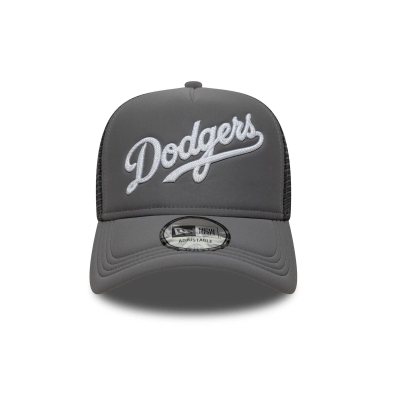 Kapele New Era 9FORTY A Frame Trucker LA Dodgers, rrjetë, gri e errët